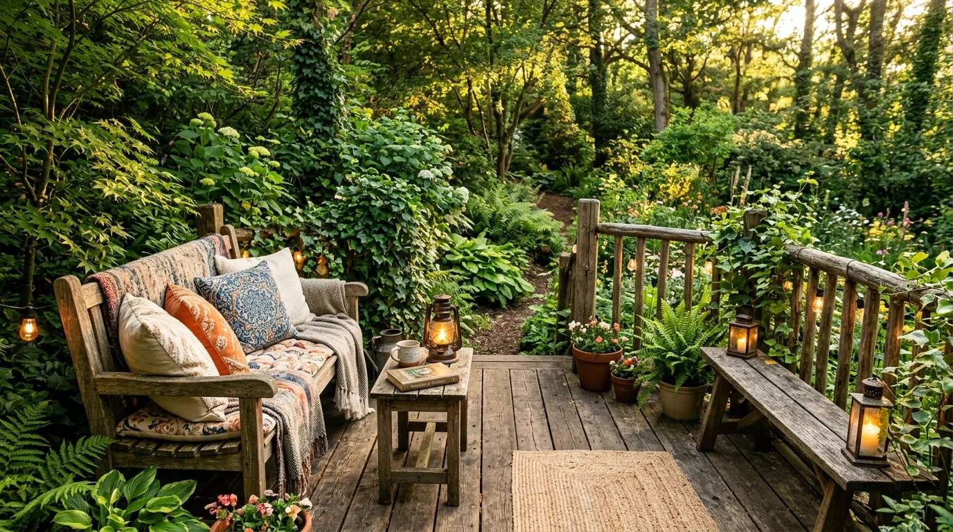 Lounge Deck With Comfortable Seating